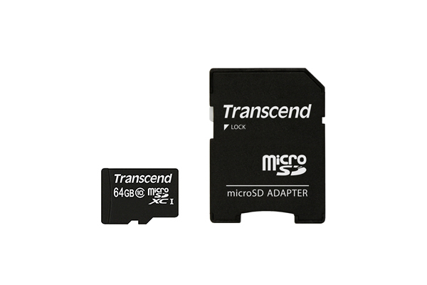 EU Product - SD microSD Card SDXC Class10 w/adapter - Extended Capacity SD (MicroSDHC) thumbnail