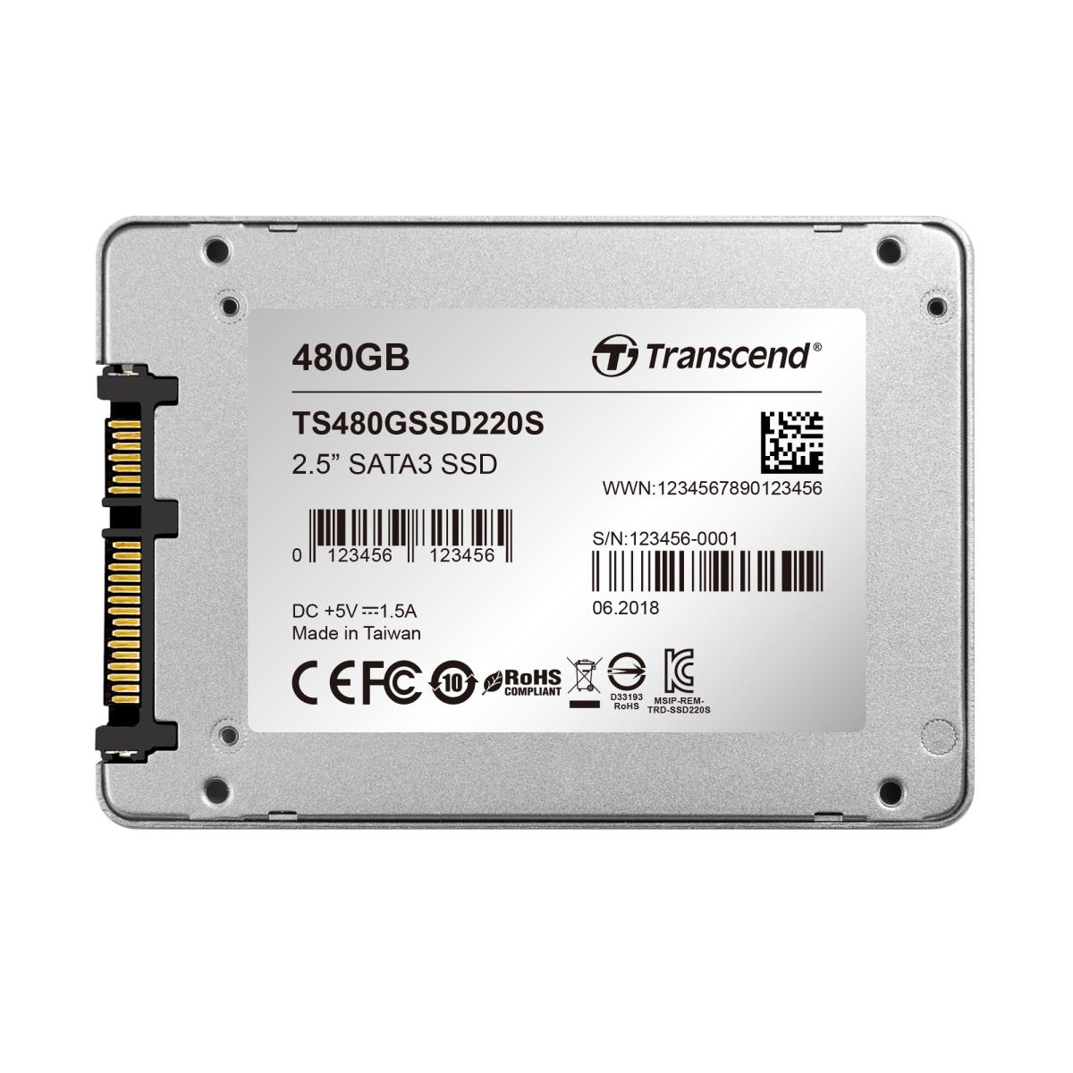 EU Product - SSD220S - SSD - 480 GB - intern - 2.5