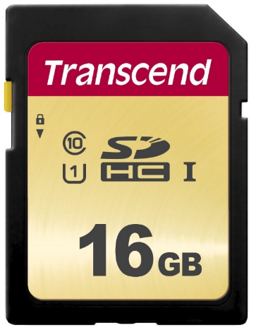 EU Product - Sd Card 500s MLC TS16GSDC500S - High Capacity SD (SDHC) thumbnail