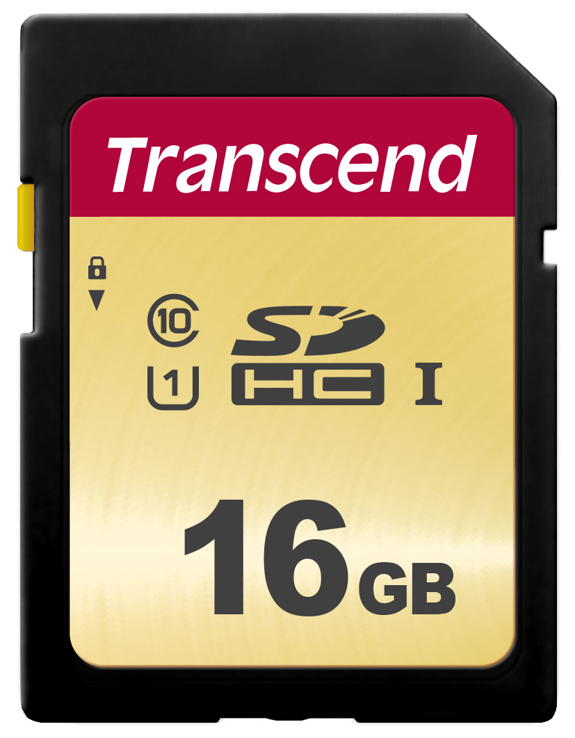 EU Product - Sd Card 500s MLC TS16GSDC500S - High Capacity SD (SDHC) thumbnail