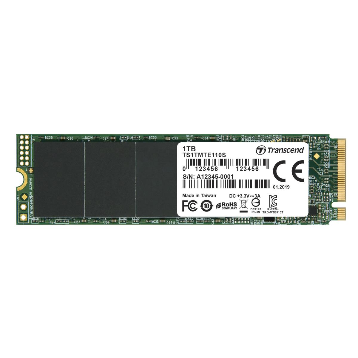 EU Product - D SSD m.2 2280 PCIe read/write 1700/1400 IOPS 200T/250T thumbnail