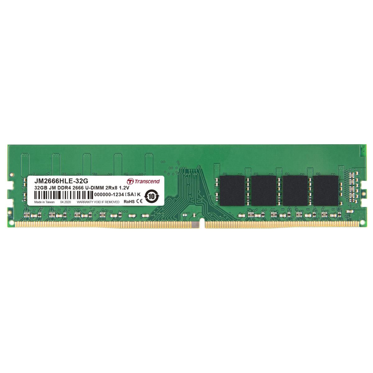 EU Product - JetRAM - DDR4 - Modul - 32 GB - DIMM - 32 GB - DDR4 thumbnail