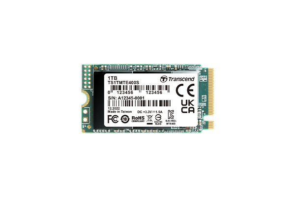EU Product - SSD   1TB Transcend M.2 MTE400S (M.2 2242) PCIe Gen3 x4 NVMe thumbnail