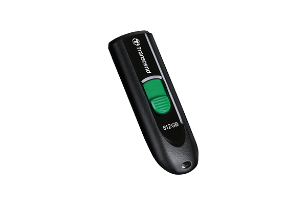 EU Product - USB-Stick 512GB Transcend JetFlash 790C USB3.2 schwarz thumbnail