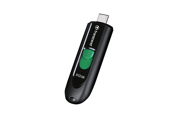 EU Product - USB-Stick 512GB Transcend JetFlash 790C USB3.2 schwarz thumbnail