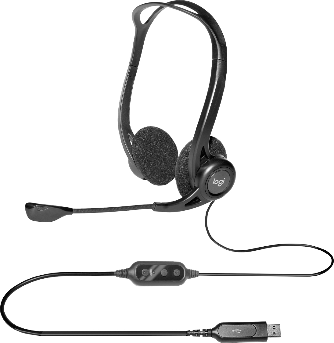 EU Product - PC 960 Stereo Headset USB - Headset - 20 KHz thumbnail