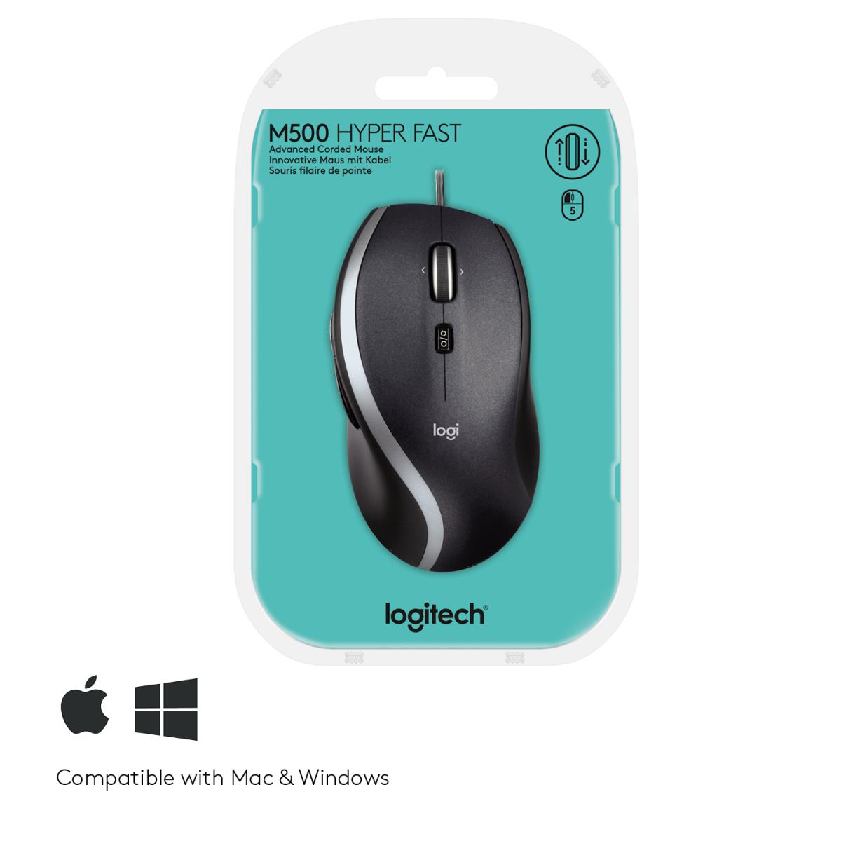 EU Product - M500S Corded Opicl Mouse thumbnail