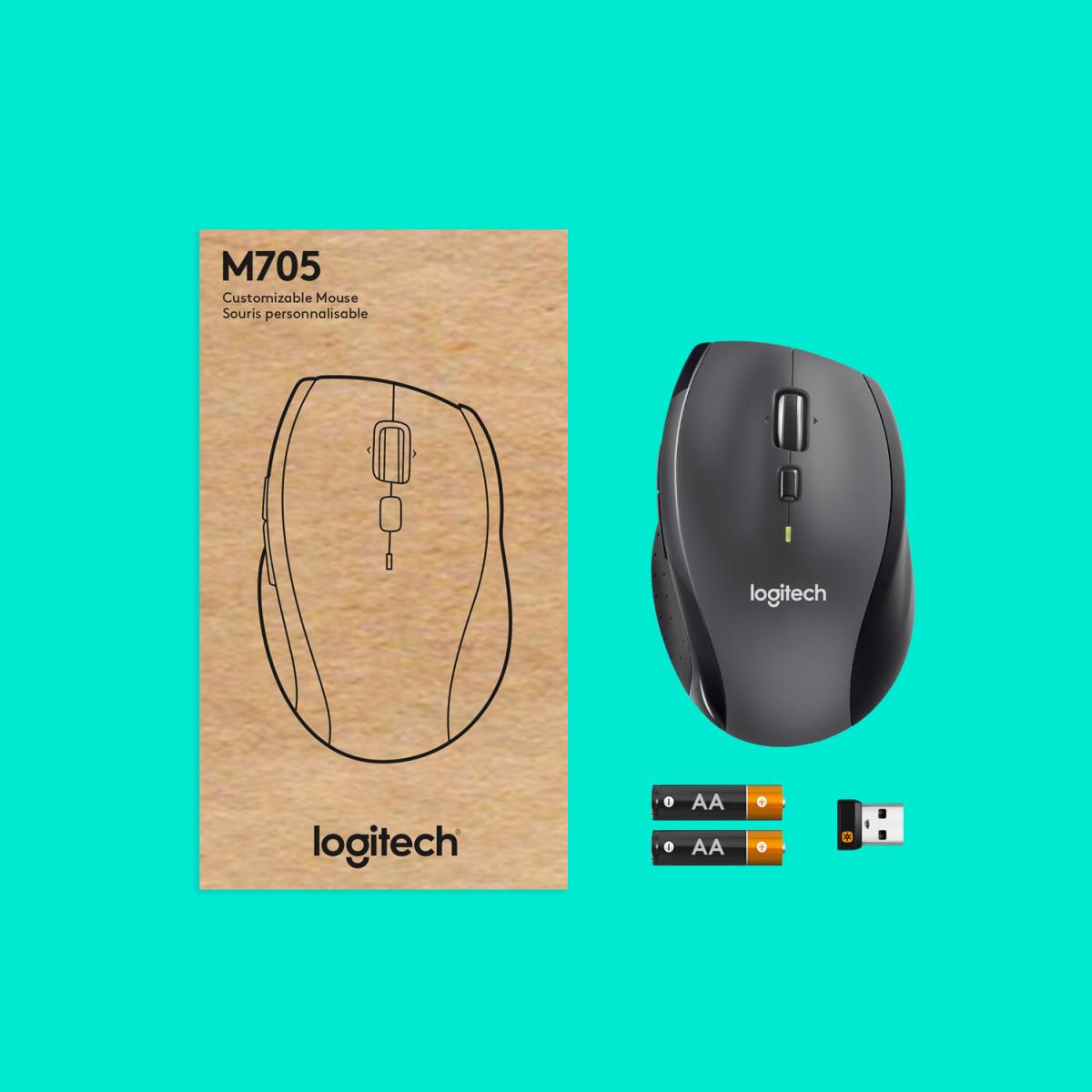 EU Product - Marathon M705 Wireless Mouse - Mouse - 1,000 dpi thumbnail