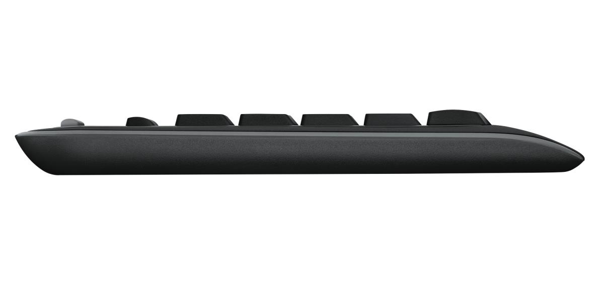 EU Product - MK320 - Standard - Wireless - RF Wireless - QWERTY - Black - Mouse included thumbnail