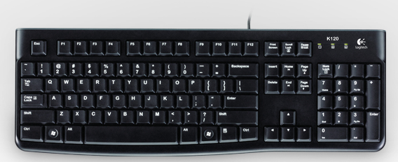 EU Product - Keyboard K120 for Business [CH] black thumbnail