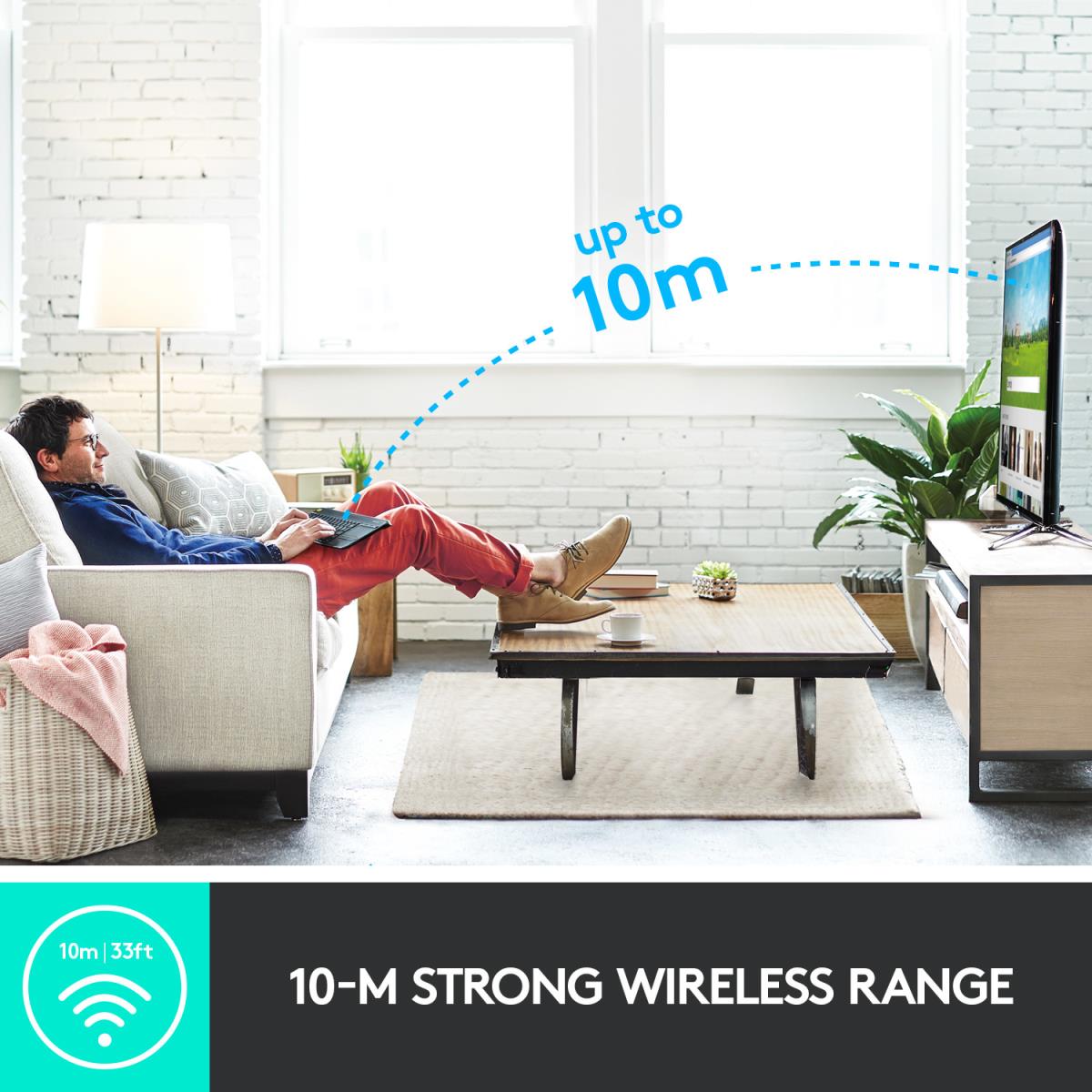 WIRELESS TOUCH KEYBRD K400 PLUS thumbnail
