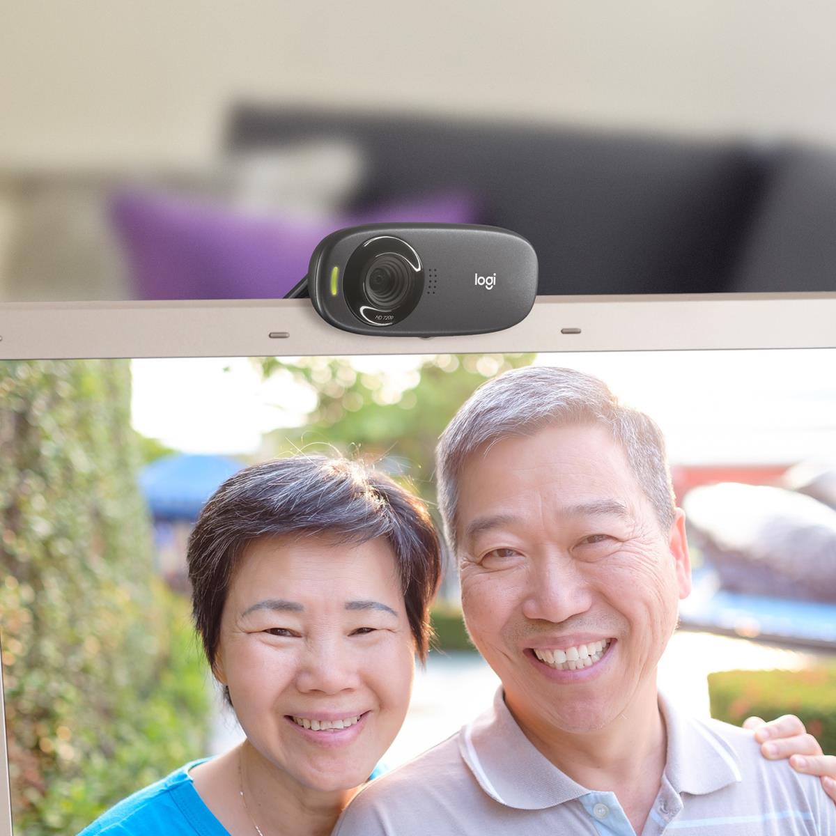 EU Product - HD Webcam C310 Audio USB2.0 schwarz thumbnail