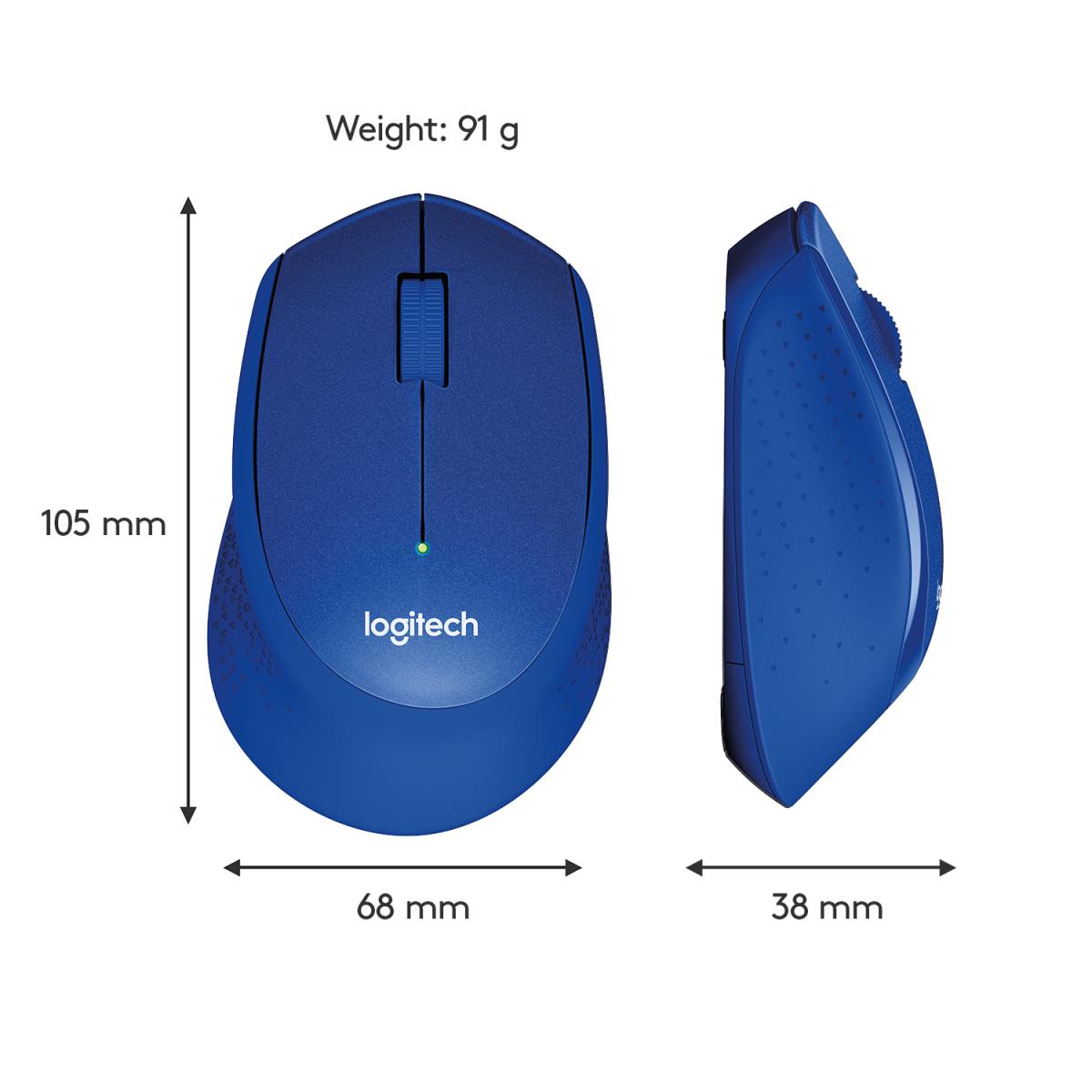 EU Product - Maus M330 Silent Plus - Mouse - 1,000 dpi thumbnail