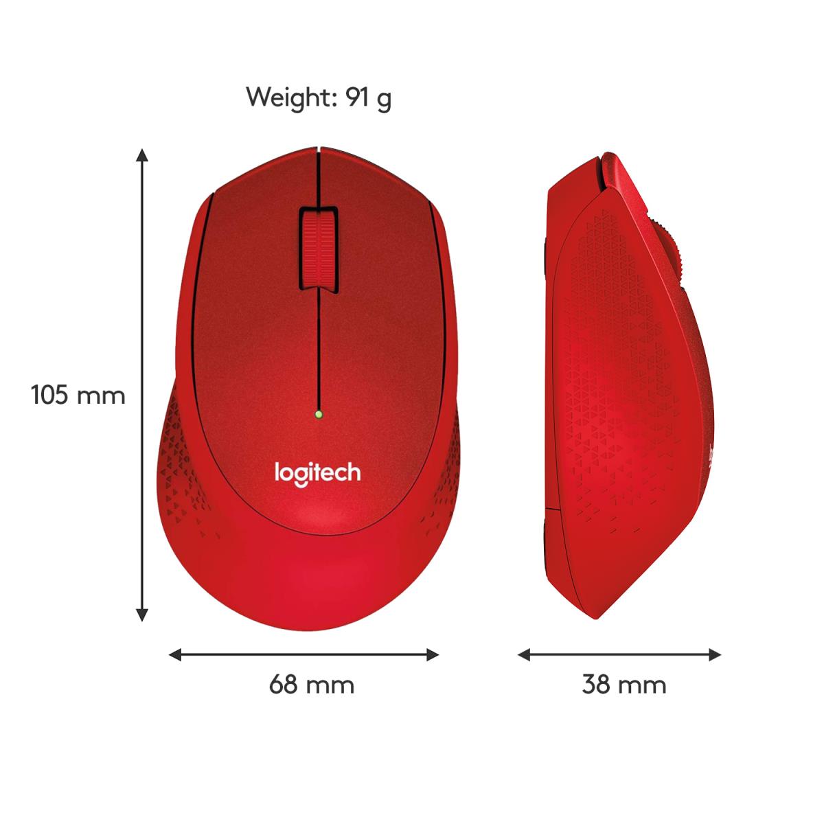 EU Product - M330 Silen Mouse, Wireless thumbnail