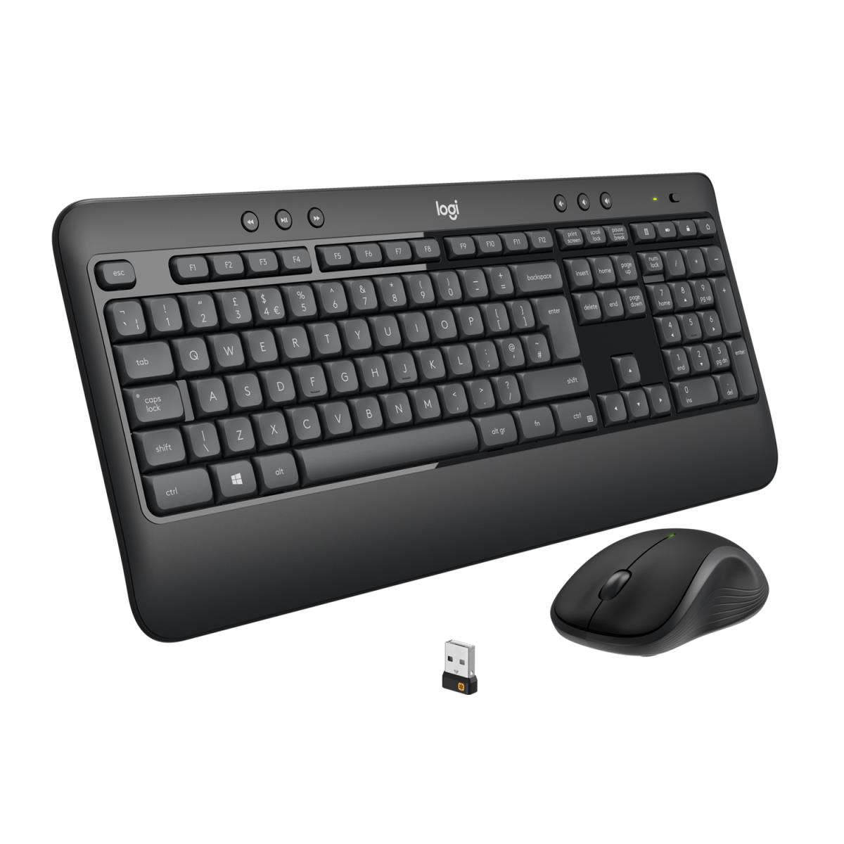 EU Product - Mk540 Advanced - Tastatur-und-Maus-Set Us - Keyboard - 1,000 dpi thumbnail