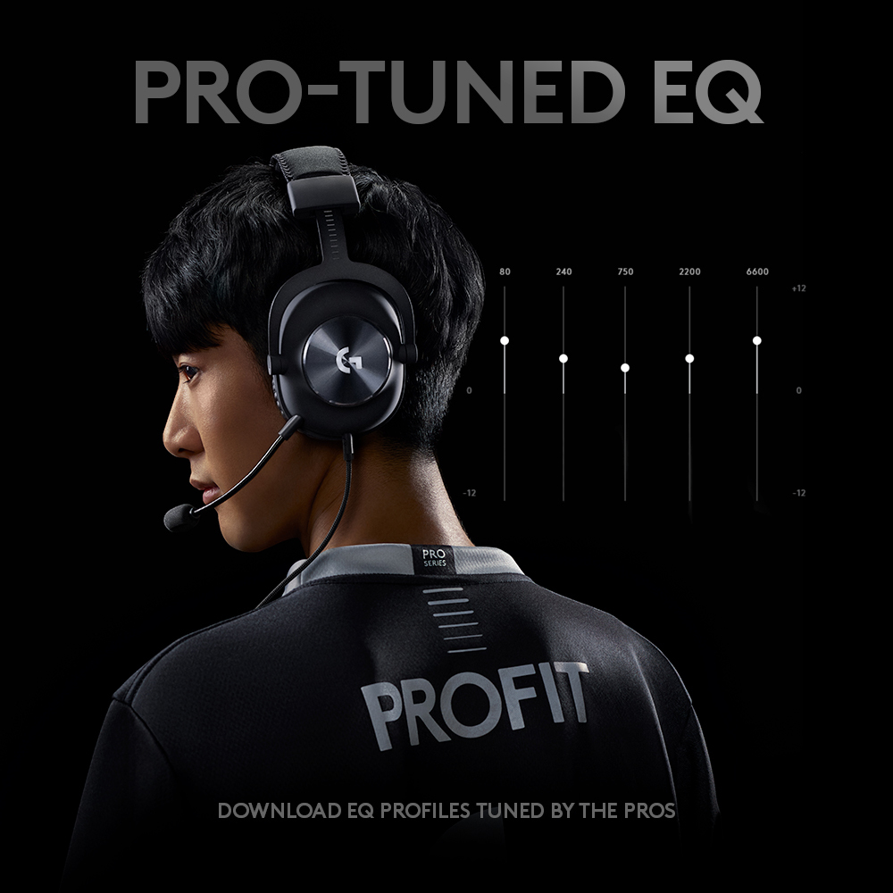 EU Product - Headset G PRO X Gaming black 7.1 thumbnail