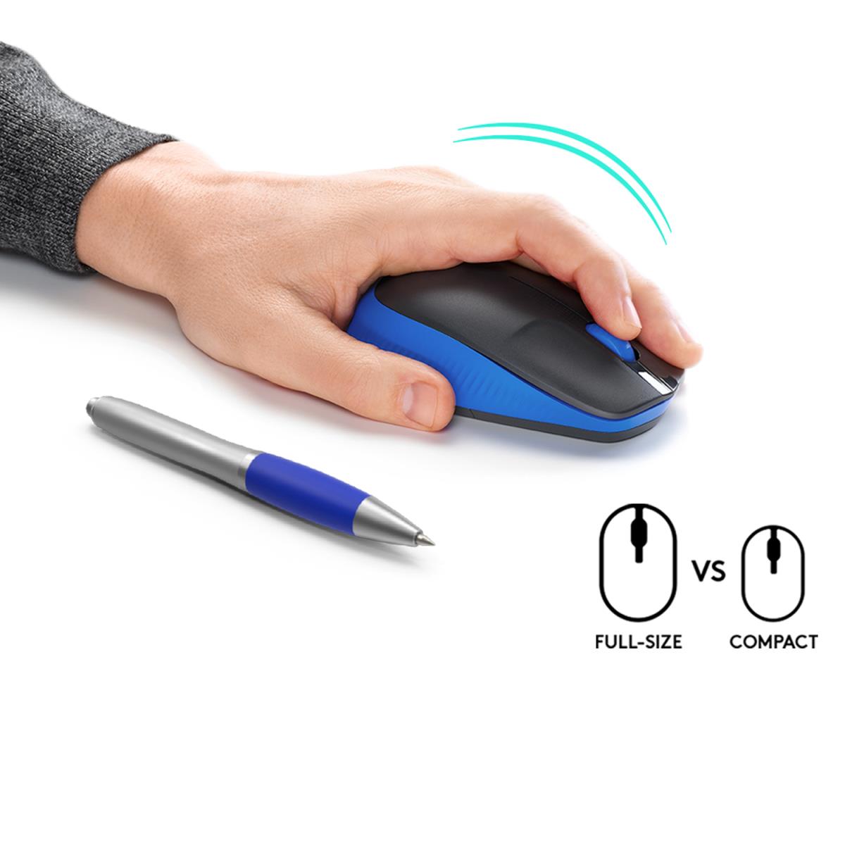 EU Product - M190 optisch wireless Blue thumbnail