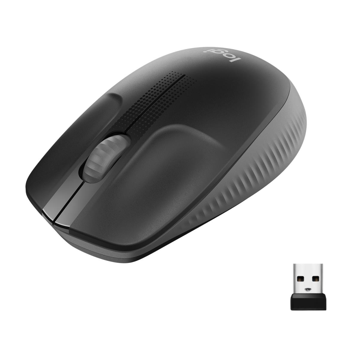 EU Product - M190 schwarz/anthrazit - Mouse - 1,000 dpi thumbnail