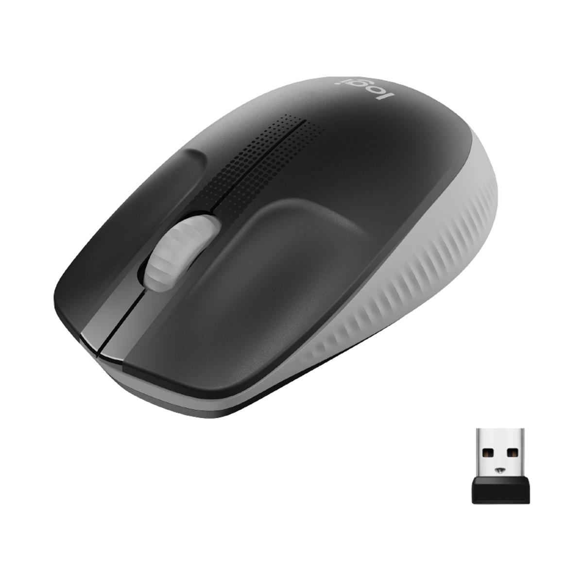 EU Product - Mouse M190 Wireless FULL-SIZE grey f�r mittelgro�e bis gro�e H�nde thumbnail