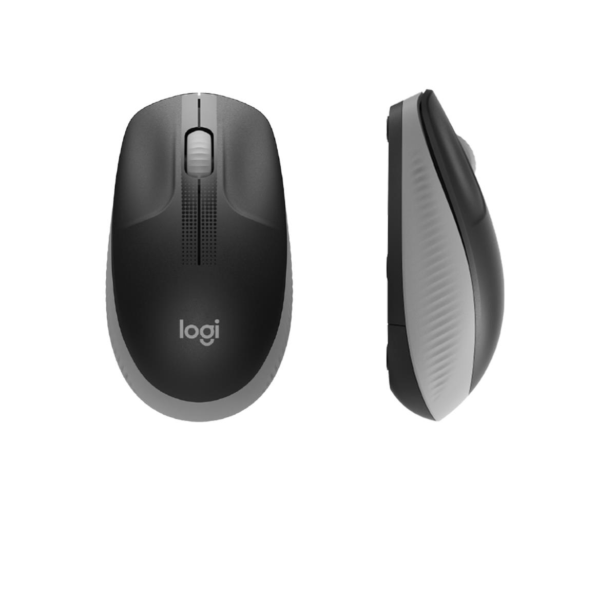 EU Product - Mouse M190 Wireless FULL-SIZE grey f�r mittelgro�e bis gro�e H�nde thumbnail