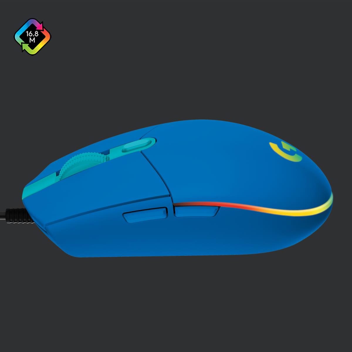 EU Product - Gaming Mouse G203 LIGHTSYNC - Maus - optisch- blue thumbnail