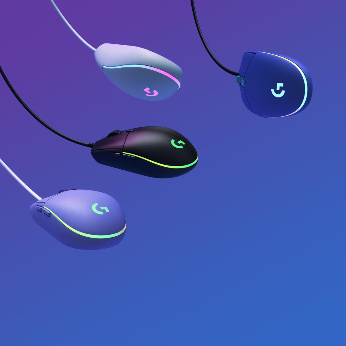 EU Product - Gaming Mouse G203 LIGHTSYNC - Maus - optisch- blue thumbnail