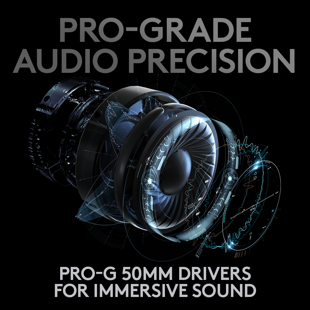 EU Product - Headset G PRO X Wireless LIGHTSPEED Gaming WL black 7.1 BT thumbnail