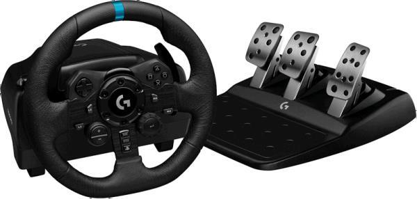 EU Product - G G923 - Lenkrad + Pedale - PC - PlayStation black thumbnail