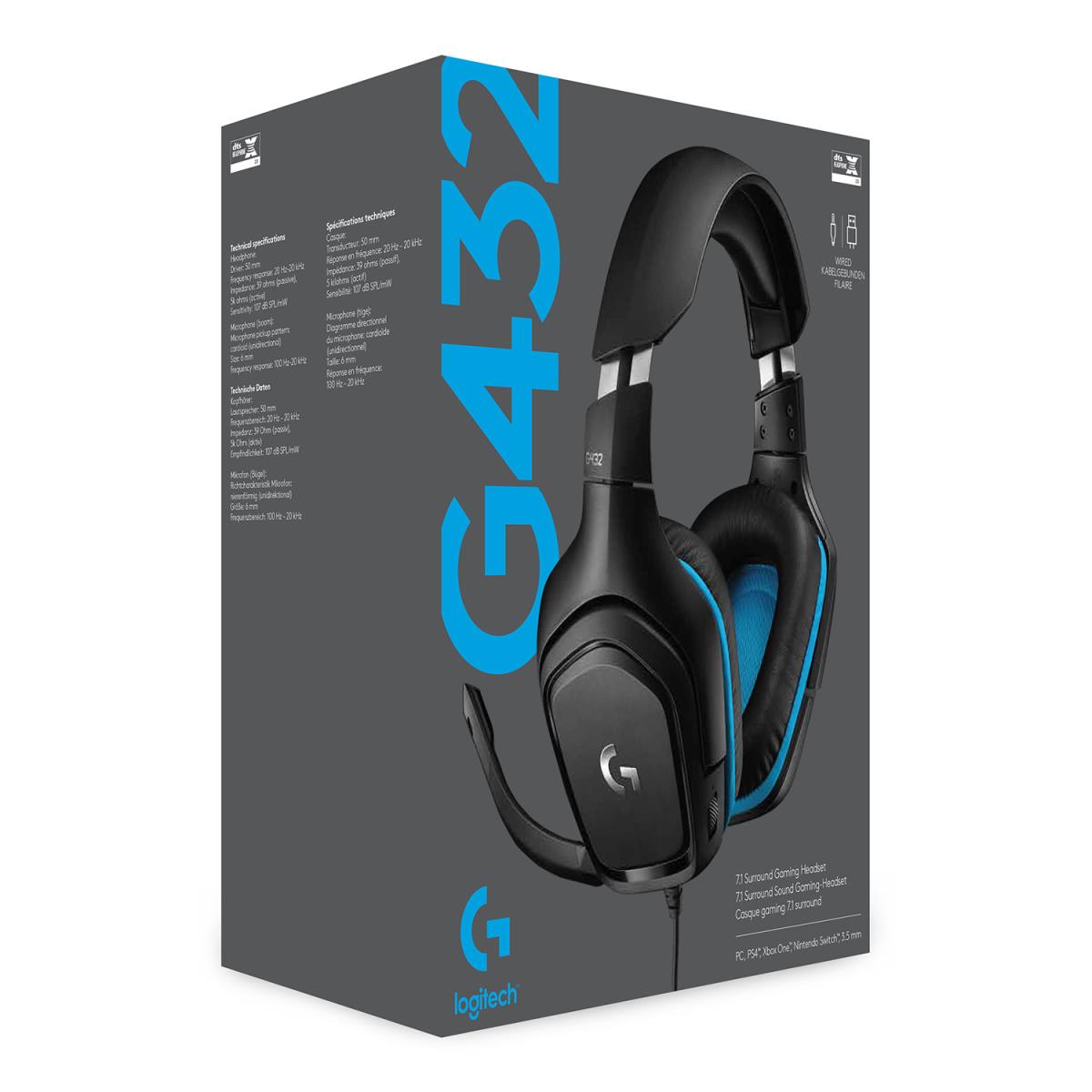 EU Product - Headset G432 Gaming 7.1 USB ohrumschlie�end thumbnail