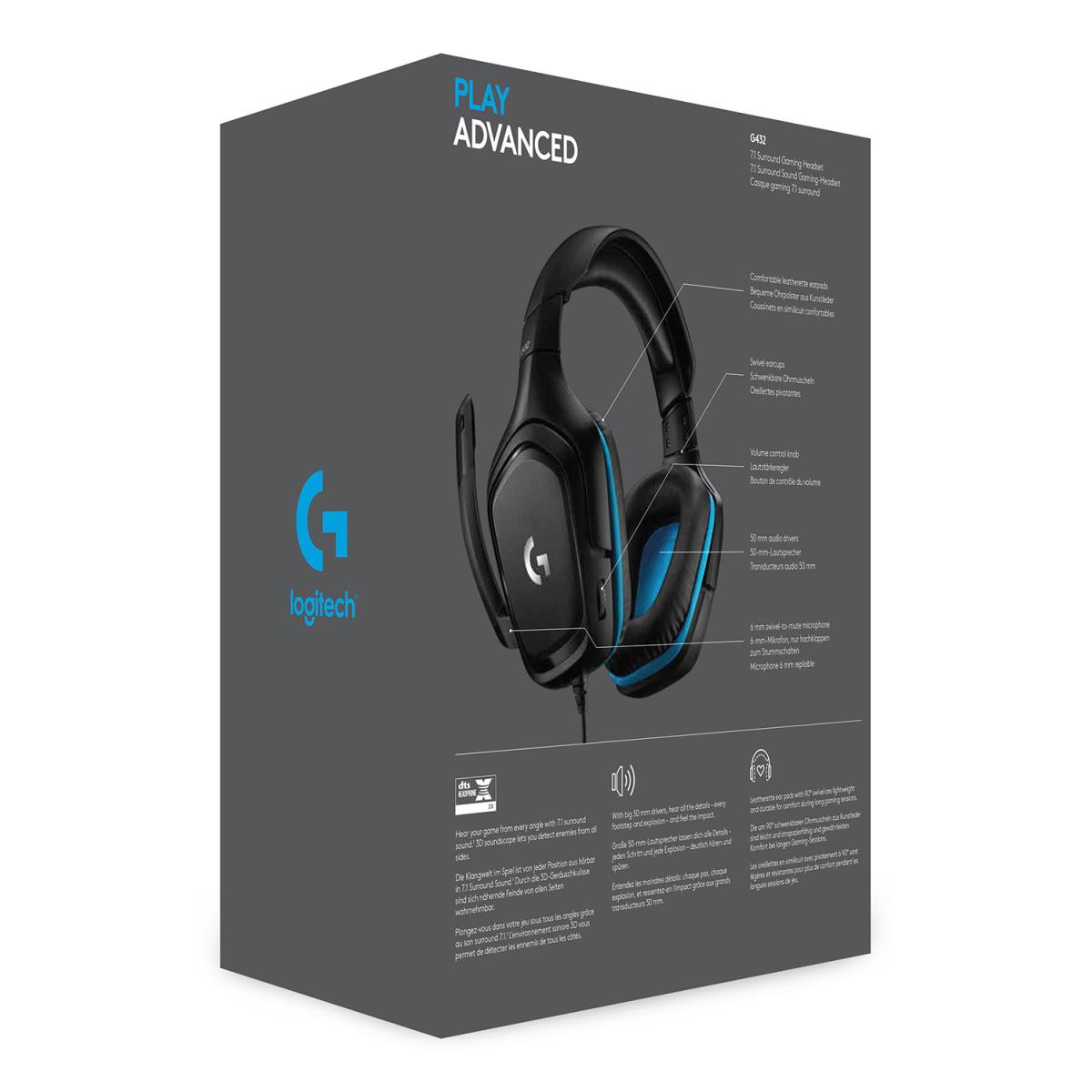 EU Product - Headset G432 Gaming 7.1 USB ohrumschlie�end thumbnail