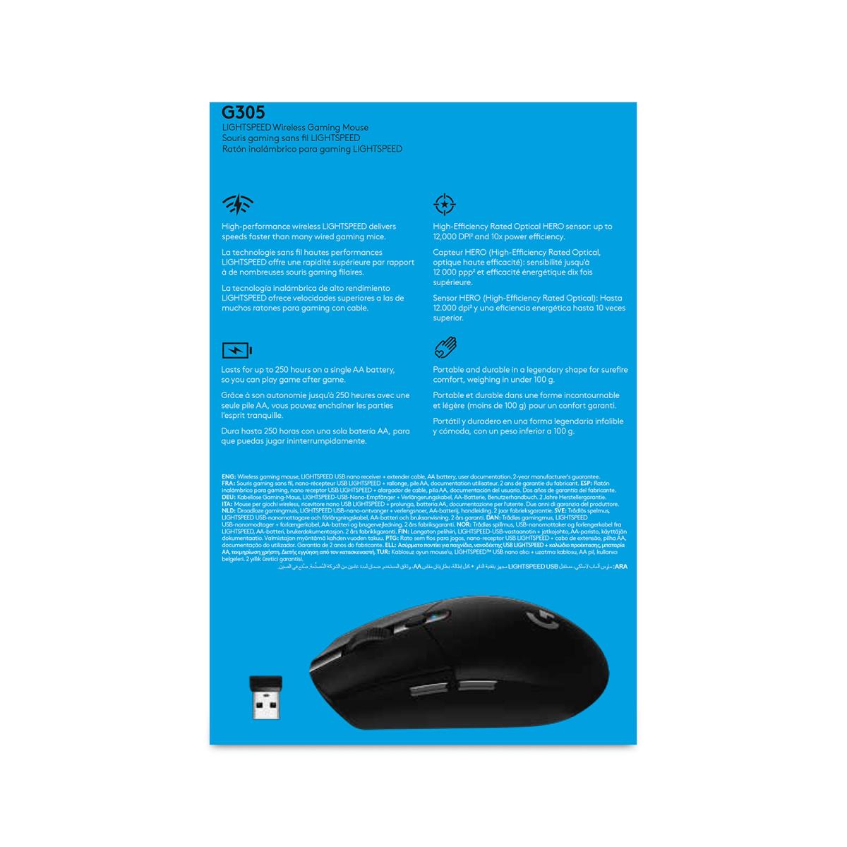 EU Product - G305 Recoil Gming Mouse thumbnail