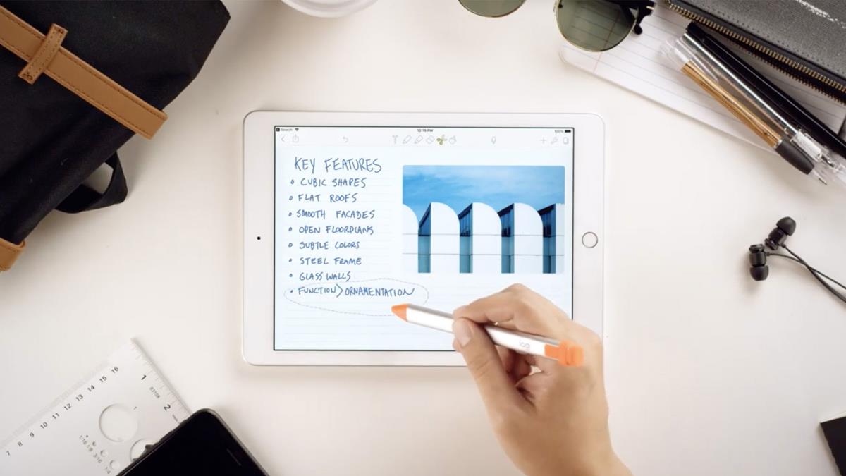 LOGITECH CRAYON MID GREY EMEA - thumbnail