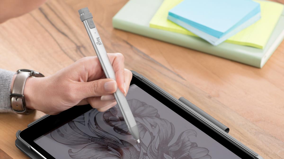 LOGITECH CRAYON MID GREY EMEA - thumbnail