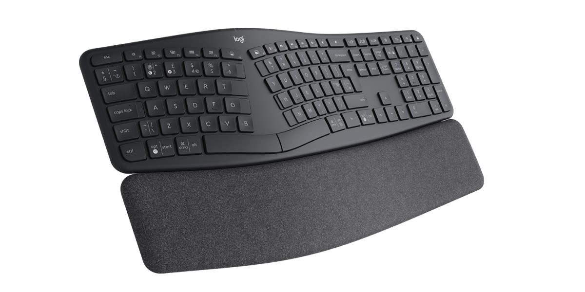 K860 Ergo Business Keyboard UK, Graphite thumbnail