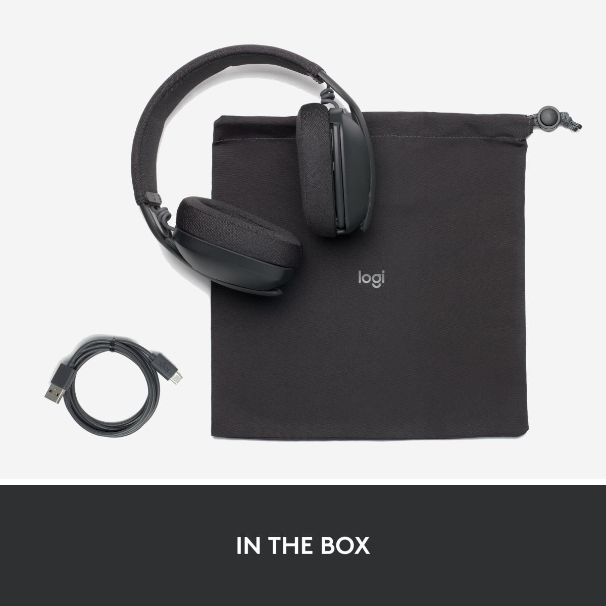 EU Product - Headset Zone Vibe 100 Wireless graphite USB-C BT Leicht,  kabellos, ohrumschlie�end thumbnail