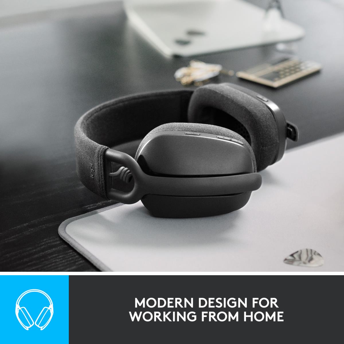EU Product - Headset Zone Vibe 100 Wireless graphite USB-C BT Leicht,  kabellos, ohrumschlie�end thumbnail