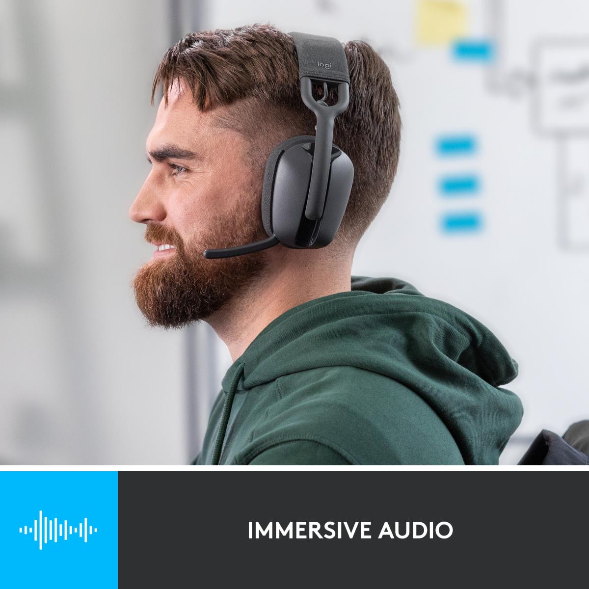 EU Product - Headset Zone Vibe 100 Wireless graphite USB-C BT Leicht,  kabellos, ohrumschlie�end thumbnail