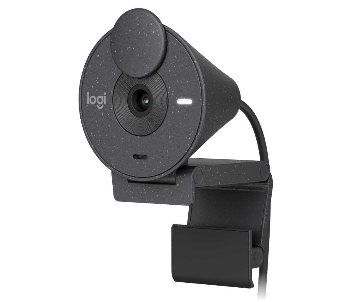 EU Product - Webcam BRIO  305, Full-HD 1080p, USB-C, graphite Integrierte Abdeckblende, inkl. Montageclip thumbnail