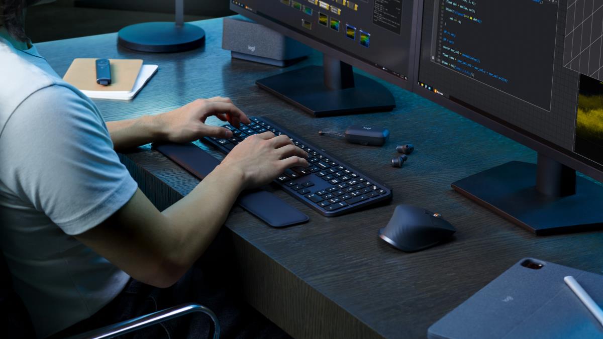 EU Product - MX Keys S-Tastatur-wireless-QWERTZ thumbnail