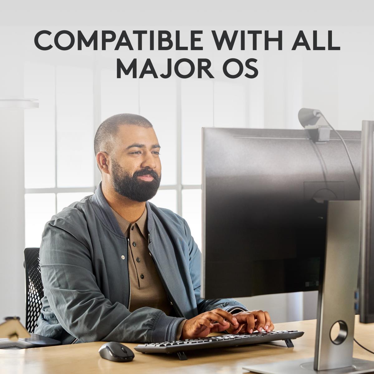 EU Product - Mk370 Combo for Business - Keyboard - 1,000 dpi thumbnail