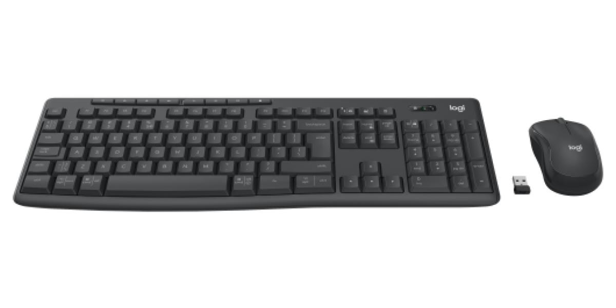 EU Product - Mk370 Combo for Business - Keyboard - 1,000 dpi thumbnail
