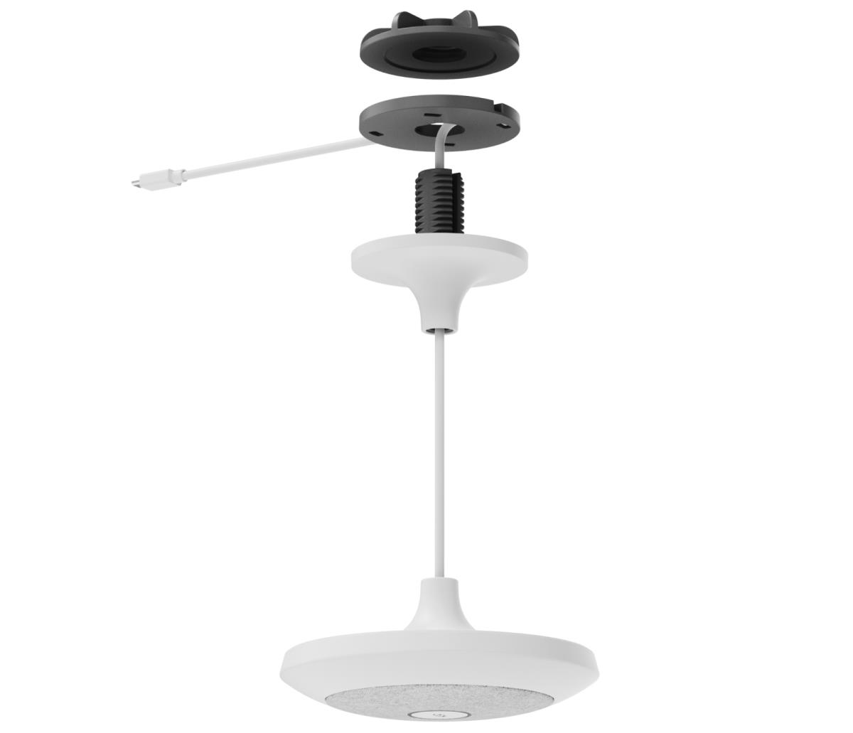EU Product - Webcam RALLY MIC POD PENDANT MOUNT Expension white +++ Deckenh�ngehalterung f�r Rally Mic Pod Mikrofone thumbnail
