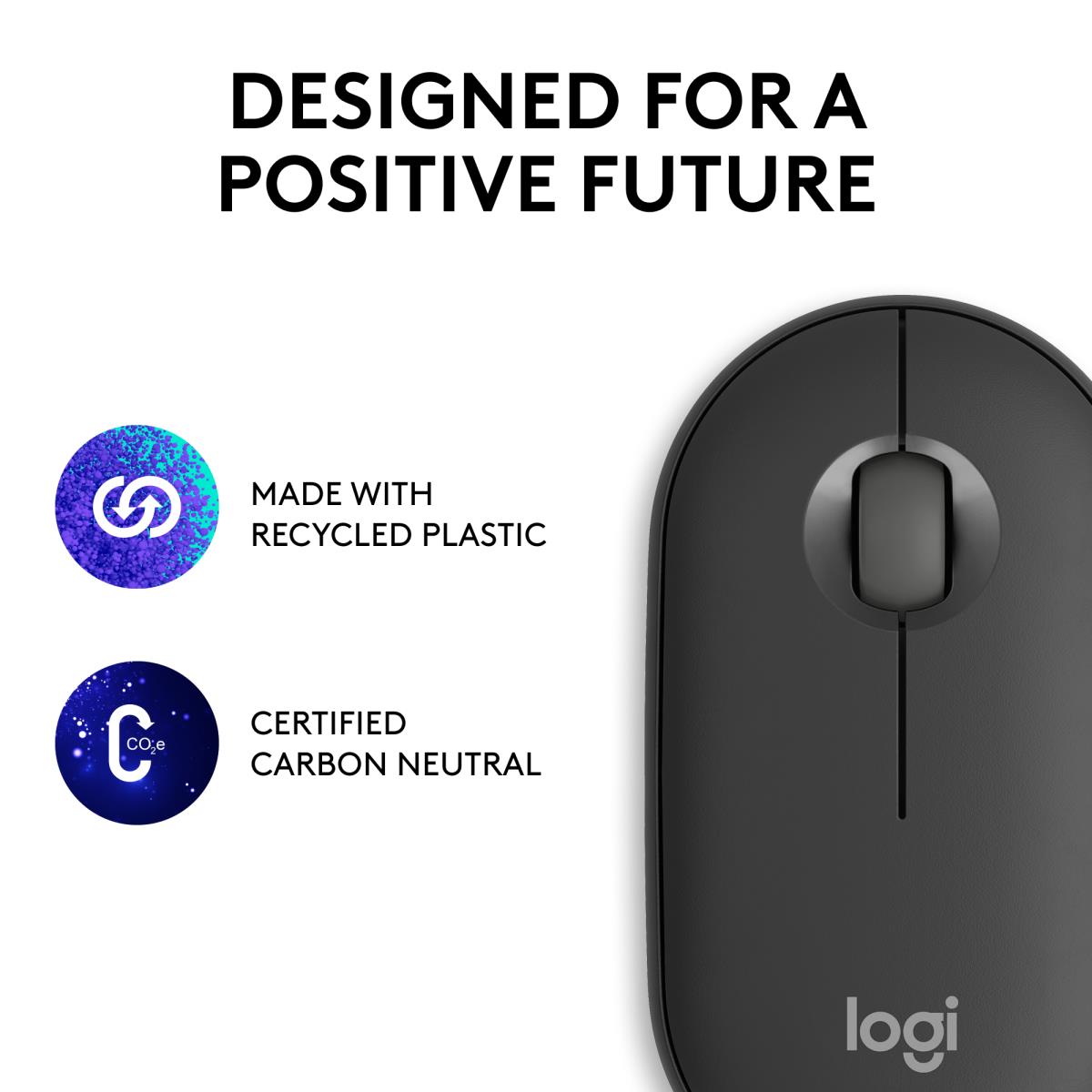 PEBBLE MOUSE 2 M350S GRAPHITE thumbnail