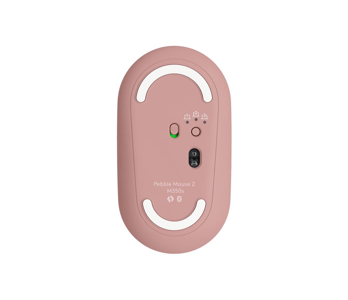 PEBBLE MOUSE 2 M350S ROSE DONGLELESS thumbnail