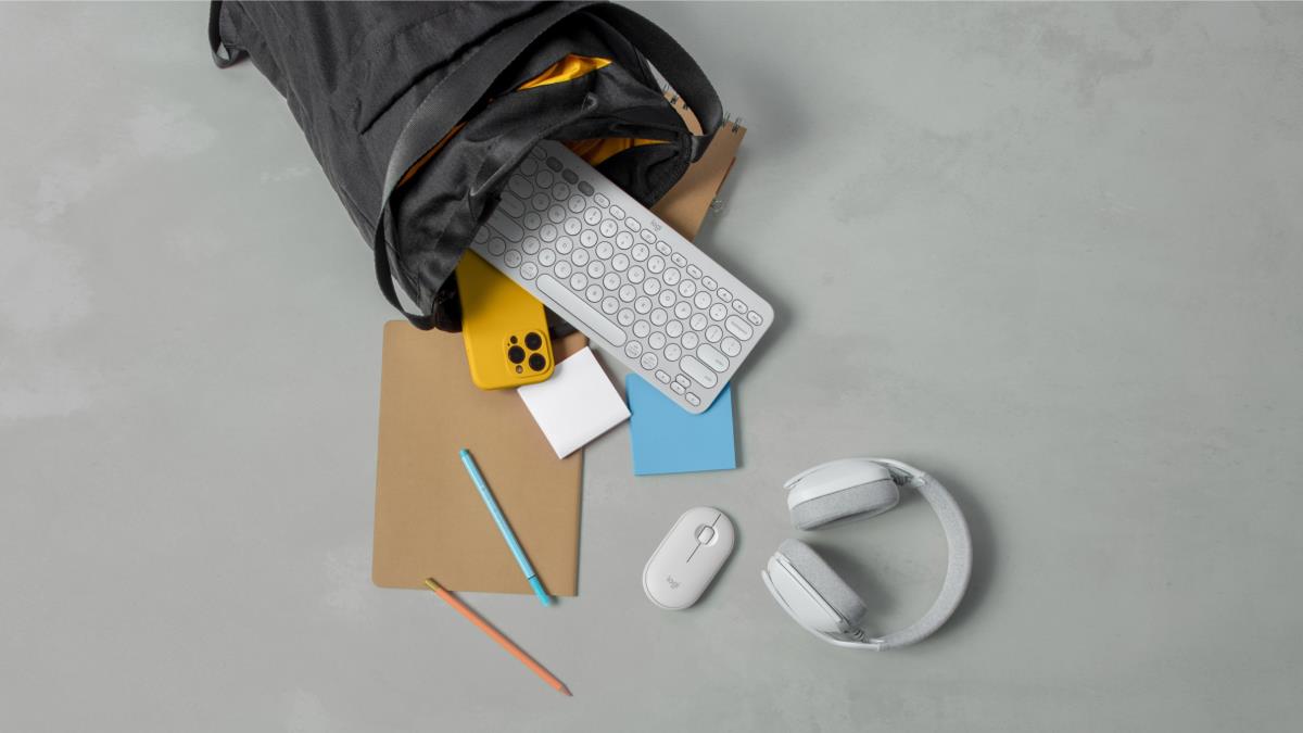 Mouse Pebble M350s Wireless Tonal White thumbnail