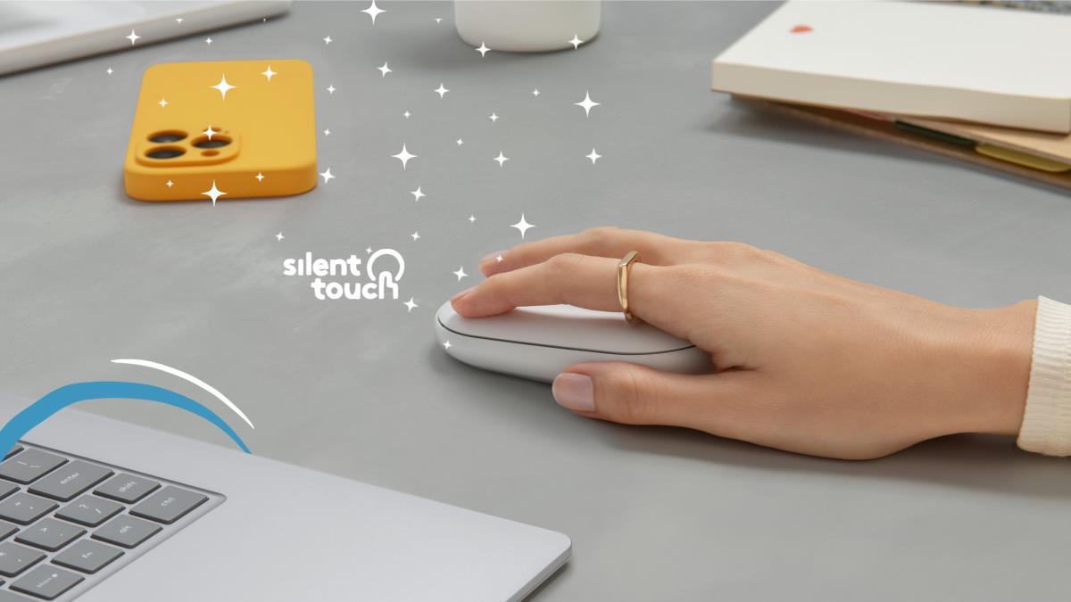 Mouse Pebble M350s Wireless Tonal White thumbnail