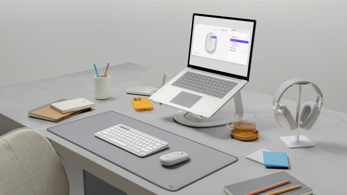 Mouse Pebble M350s Wireless Tonal White thumbnail