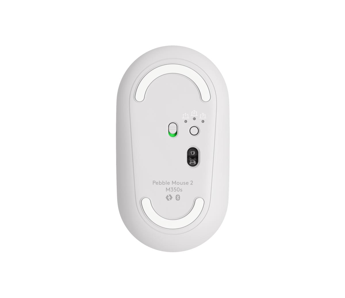 Mouse Pebble M350s Wireless Tonal White thumbnail