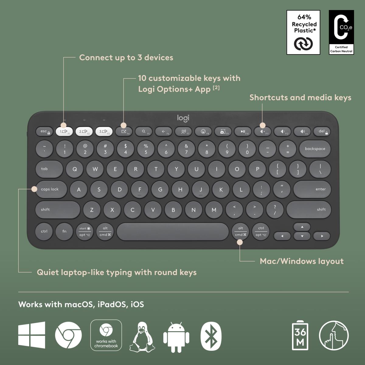 PEBBLE KEYS 2 K380S TONAL thumbnail