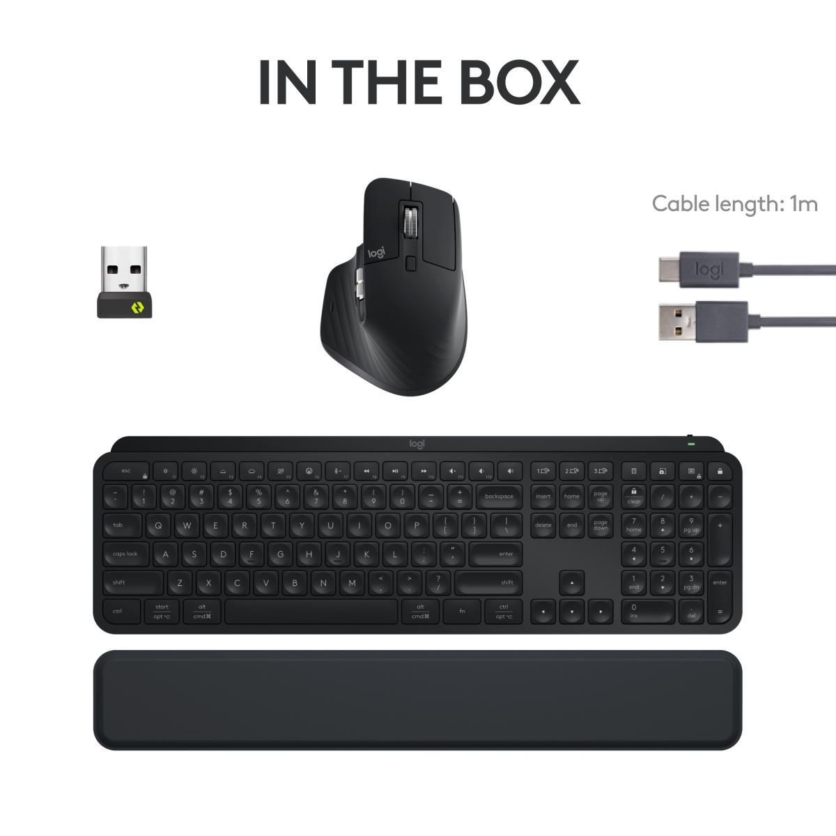 MX KEYS S COMBO - GRAPHITE - US thumbnail
